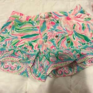 Lilly Pulitzer linen shorts